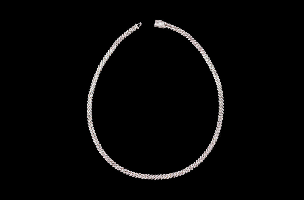 VVS Moissanite Cuban Link Chain