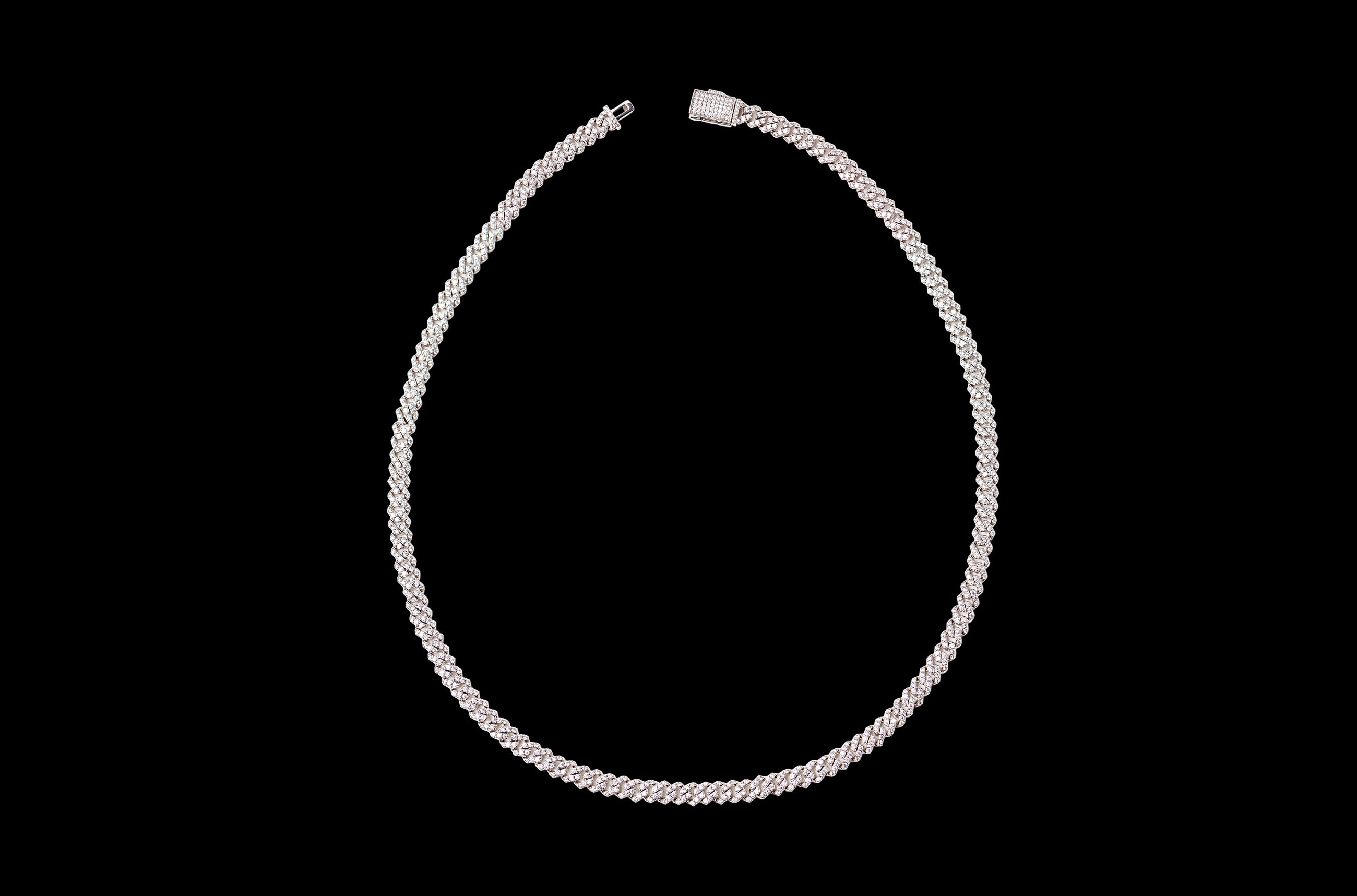 VVS Moissanite Cuban Link Chain