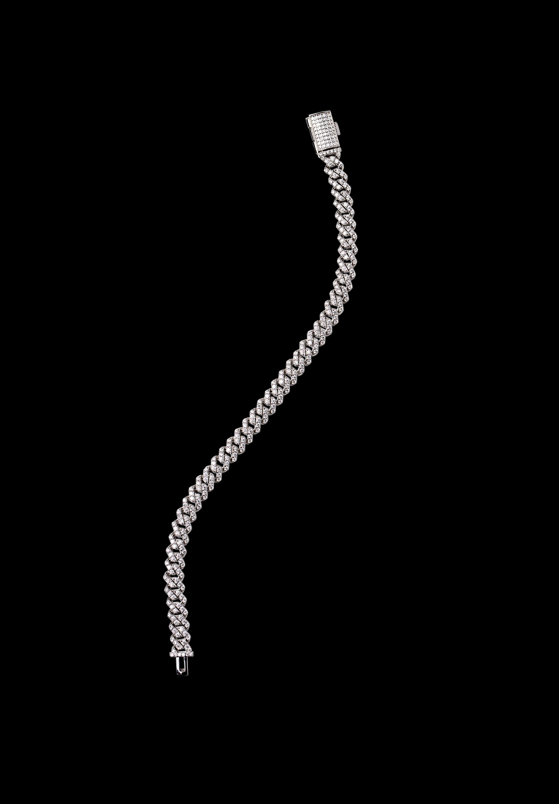 VVS Moissanite Cuban Link Bracelet