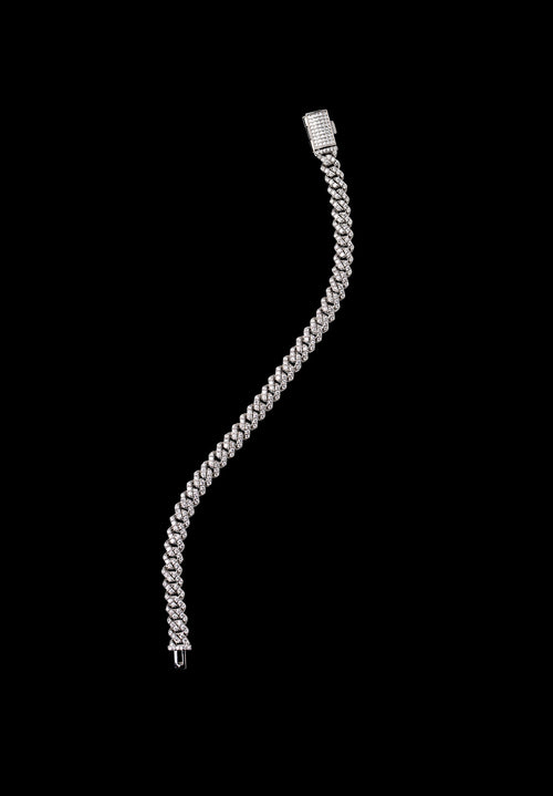 VVS Moissanite Cuban Link Bracelet