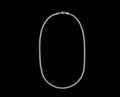 White Gold Franco Link Chain