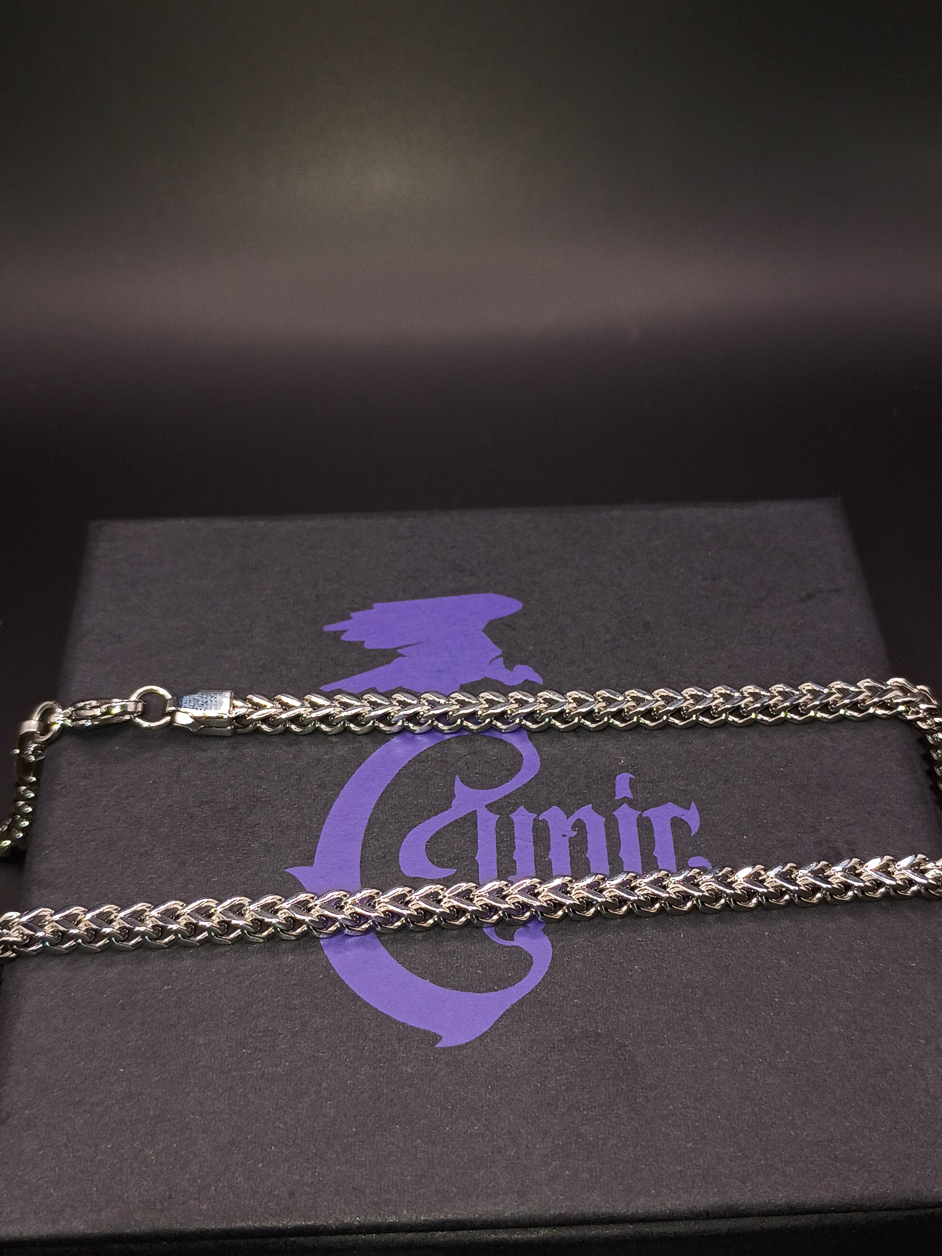 White Gold Franco Link Chain