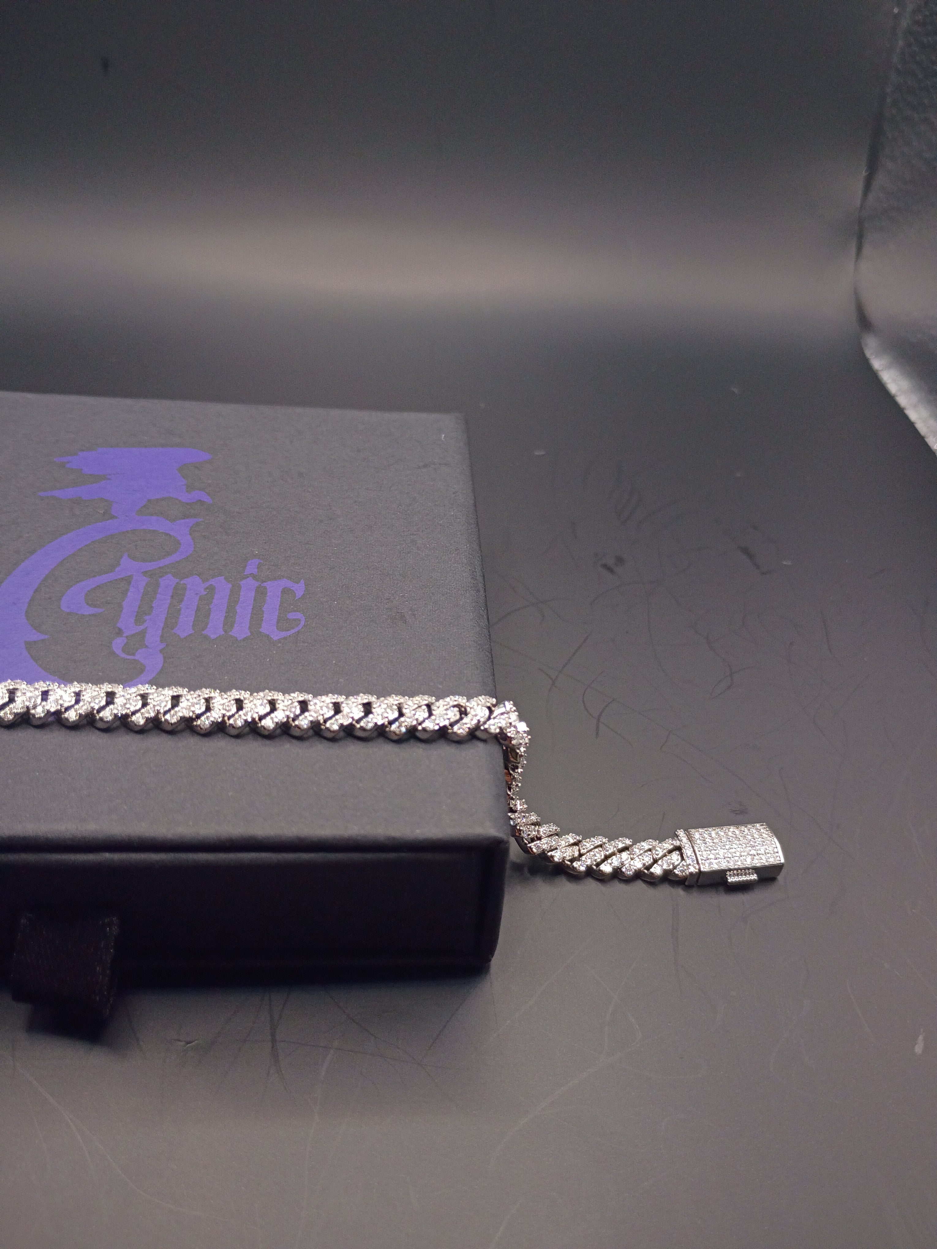 VVS Moissanite Cuban Link Bracelet